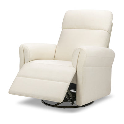 M24386VN,DaVinci,Suzy Flex Swivel Recliner w/ Adj. Arms & Headrest in Vanilla