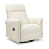 M24386VN,DaVinci,Suzy Flex Swivel Recliner w/ Adj. Arms & Headrest in Vanilla