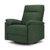 M24387PNG,DaVinci,Suzy Swivel Recliner in Pine Green
