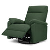 M24387PNG,DaVinci,Suzy Swivel Recliner in Pine Green