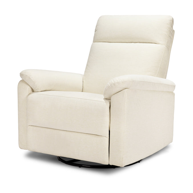 M24387VN,DaVinci,Suzy Swivel Recliner in Vanilla