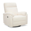 M24388CCB,DaVinci,Suzy Electronic Swivel Recliner in Cozy Cream Boucle