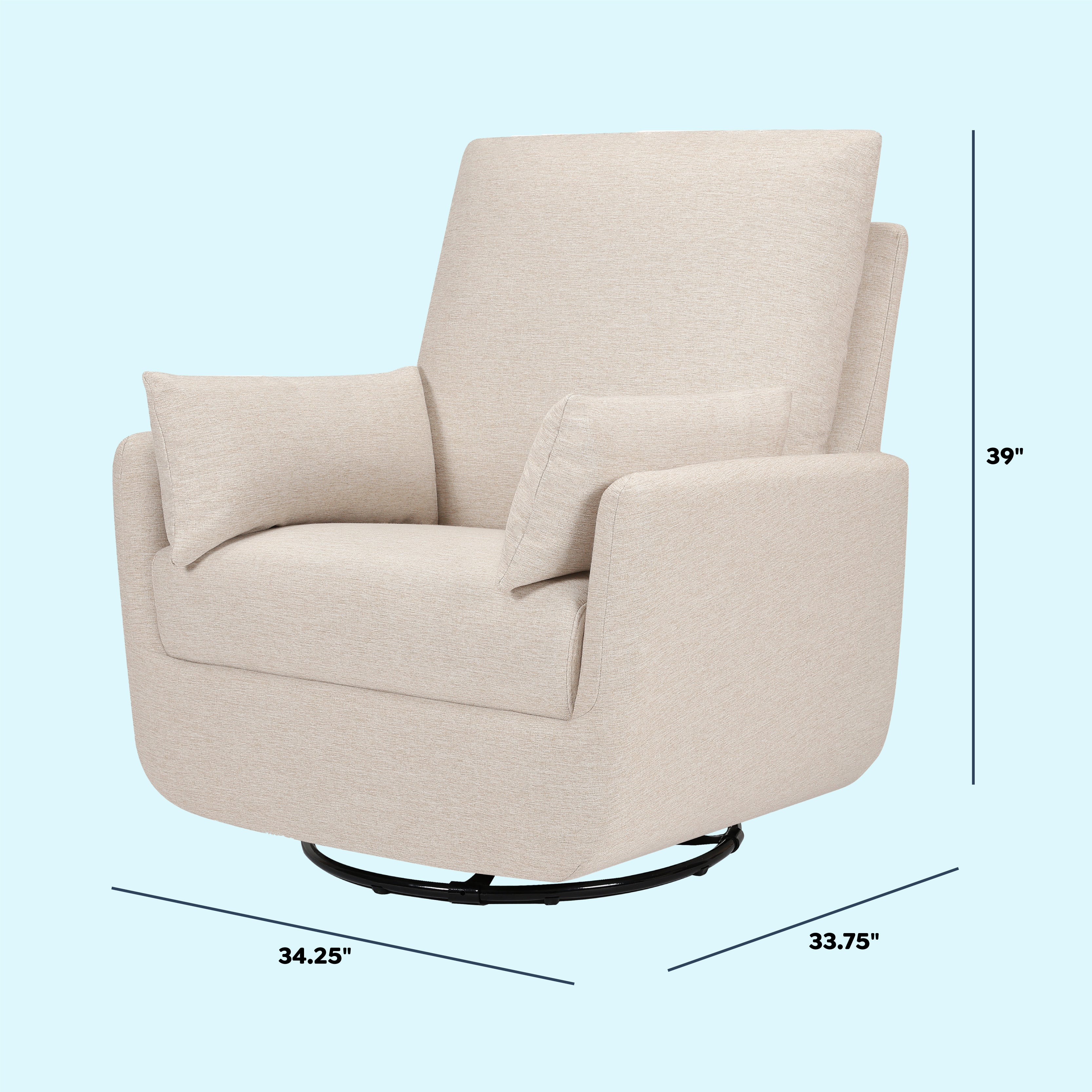 DaVinci Juno Swivel Glider – DaVinci Baby