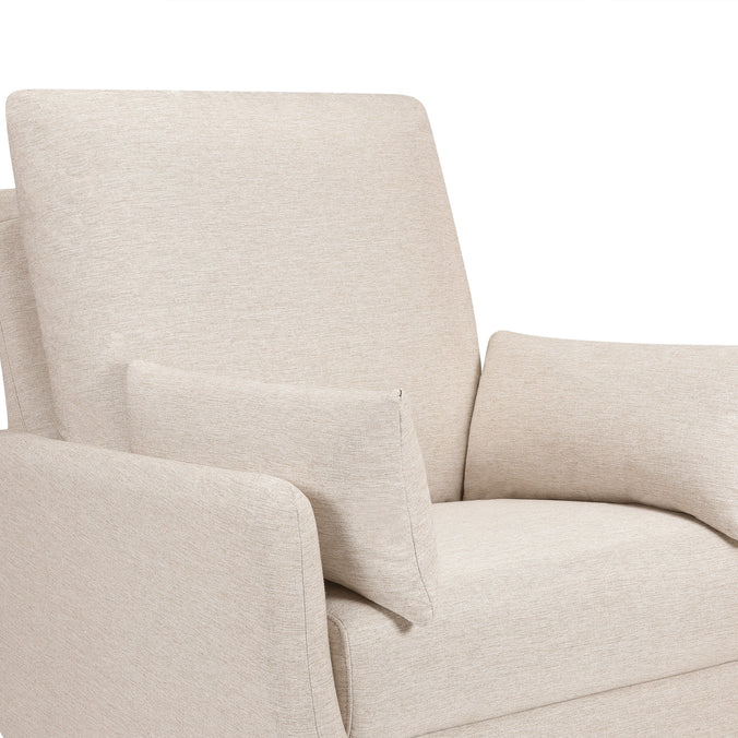 M24587BH,DaVinci,Juno Swivel Glider in Beach