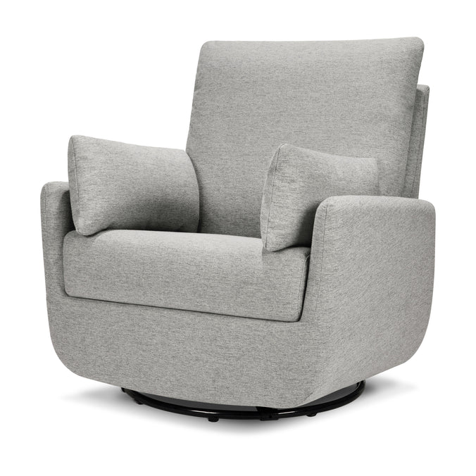 M24587FTG,DaVinci,Juno Swivel Glider in Frost Grey