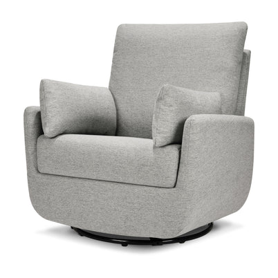 M24587FTG,DaVinci,Juno Swivel Glider in Frost Grey