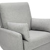 M24587FTG,DaVinci,Juno Swivel Glider in Frost Grey