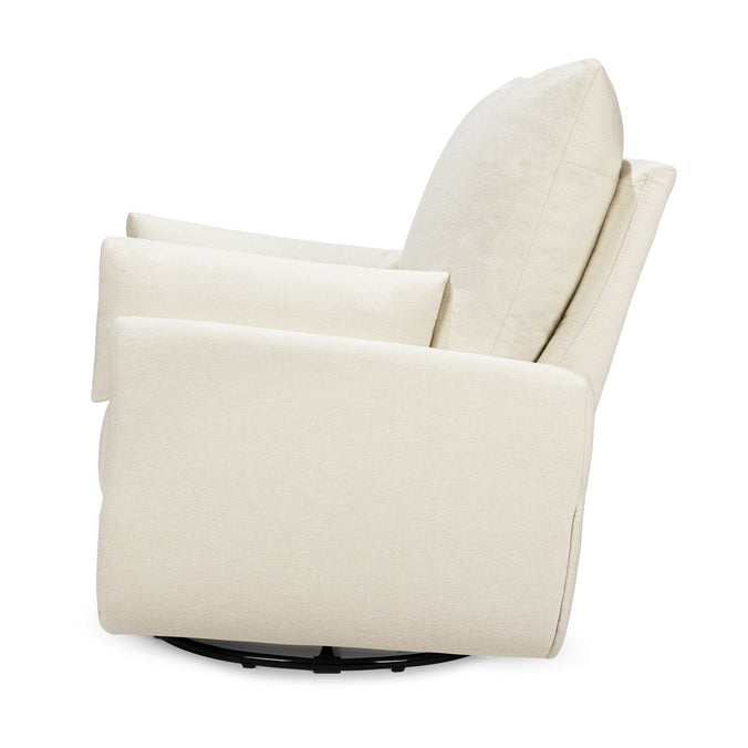 M24587VN,DaVinci,Juno Swivel Glider in Vanilla