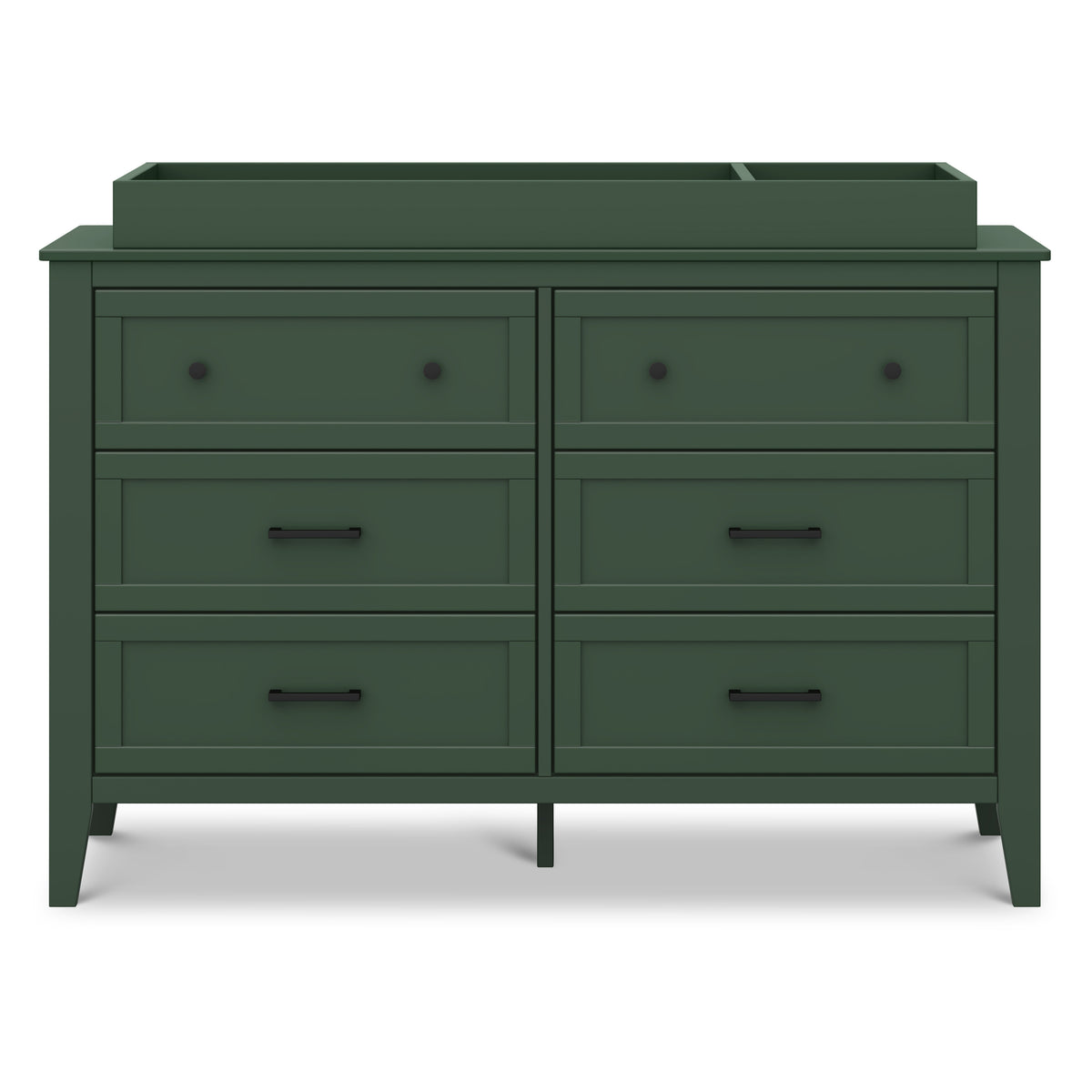 davinci green dresser Beau 6-Drawer IT38|XS