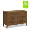 M24726L,DaVinci,Beau 6-Drawer Dresser in Walnut