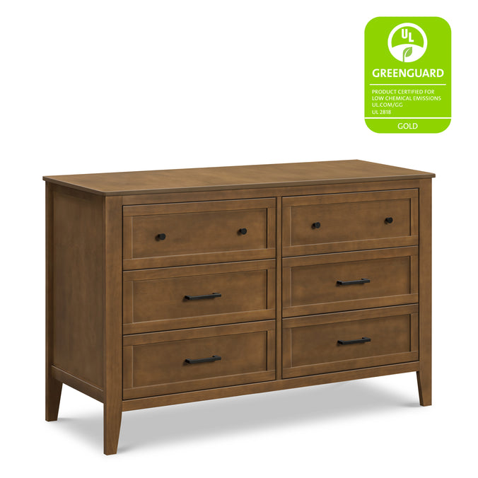 M24726L,DaVinci,Beau 6-Drawer Dresser in Walnut