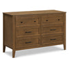 M24726L,DaVinci,Beau 6-Drawer Dresser in Walnut