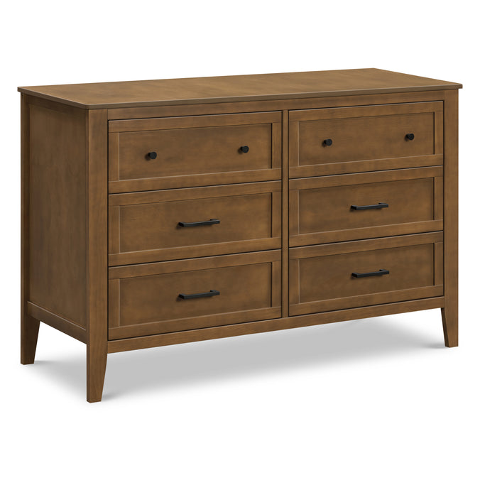 M24726L,DaVinci,Beau 6-Drawer Dresser in Walnut