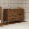 M24726L,DaVinci,Beau 6-Drawer Dresser in Walnut