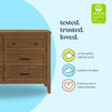 M24726L,DaVinci,Beau 6-Drawer Dresser in Walnut