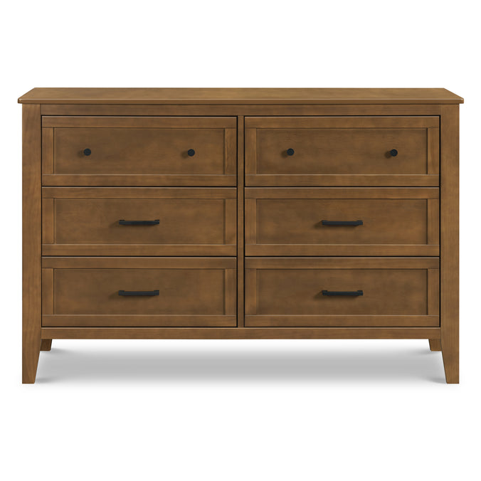 M24726L,DaVinci,Beau 6-Drawer Dresser in Walnut