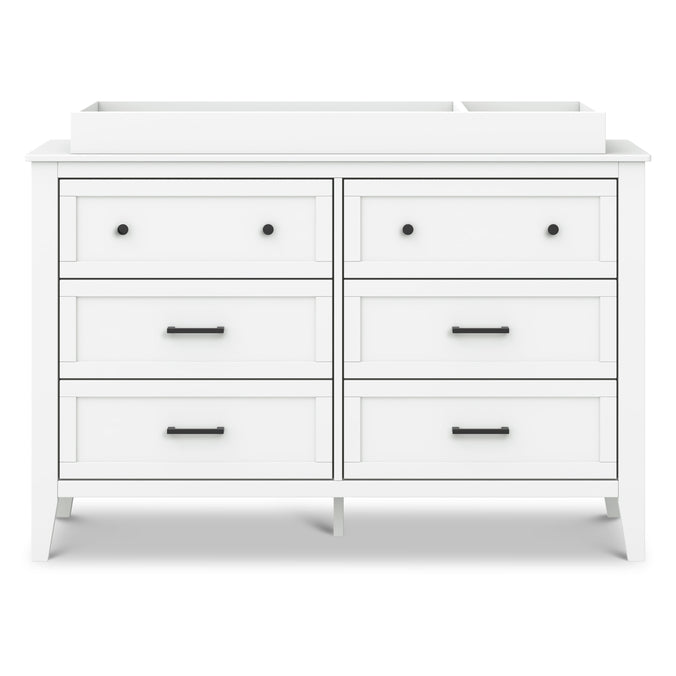 M24726W,DaVinci,Beau 6-Drawer Dresser in White
