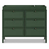 M24926FRGR,DaVinci,Margot 6-Drawer Dresser in Forest Green