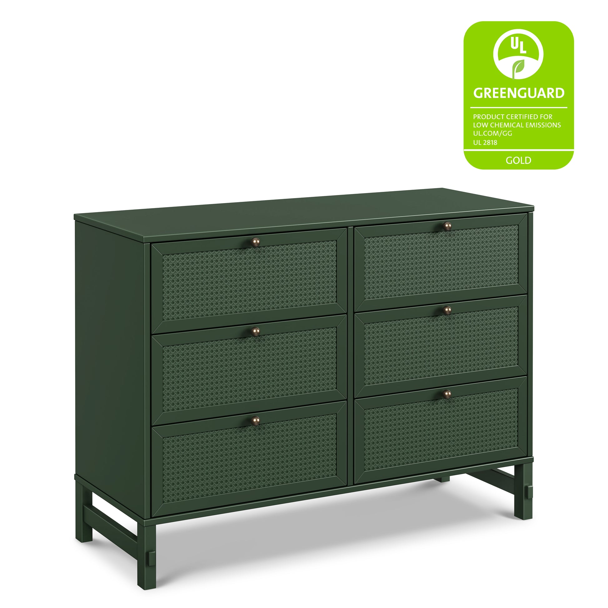 green guard dresser Amazon.com: Davinci Margot 6-Drawer Dresser in Forest Green, GREENGUARD Gold Certified : Home & Kitchen