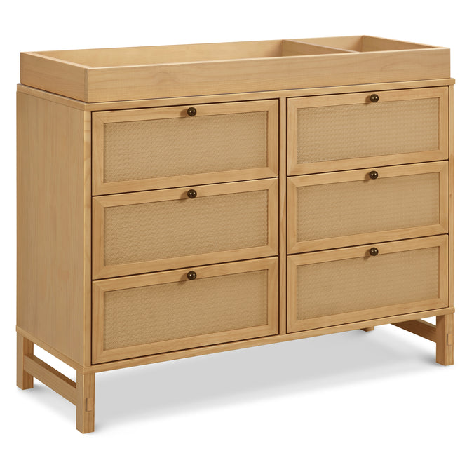 M24926HY,DaVinci,Margot 6-Drawer Dresser in Honey