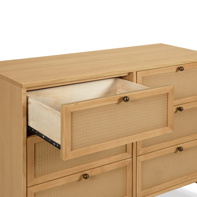 M24926HY,DaVinci,Margot 6-Drawer Dresser in Honey