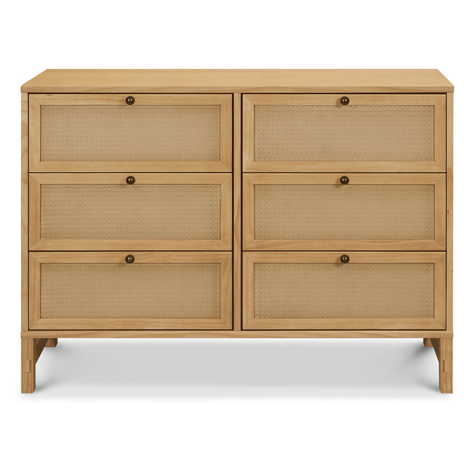 M24926HY,DaVinci,Margot 6-Drawer Dresser in Honey