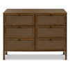 M24926L,DaVinci,Margot 6-Drawer Dresser in Walnut