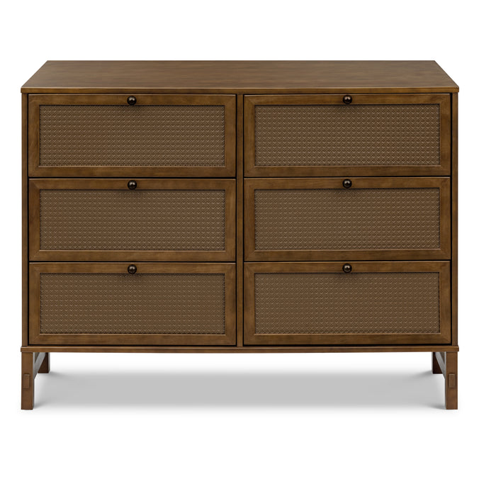 M24926L,DaVinci,Margot 6-Drawer Dresser in Walnut