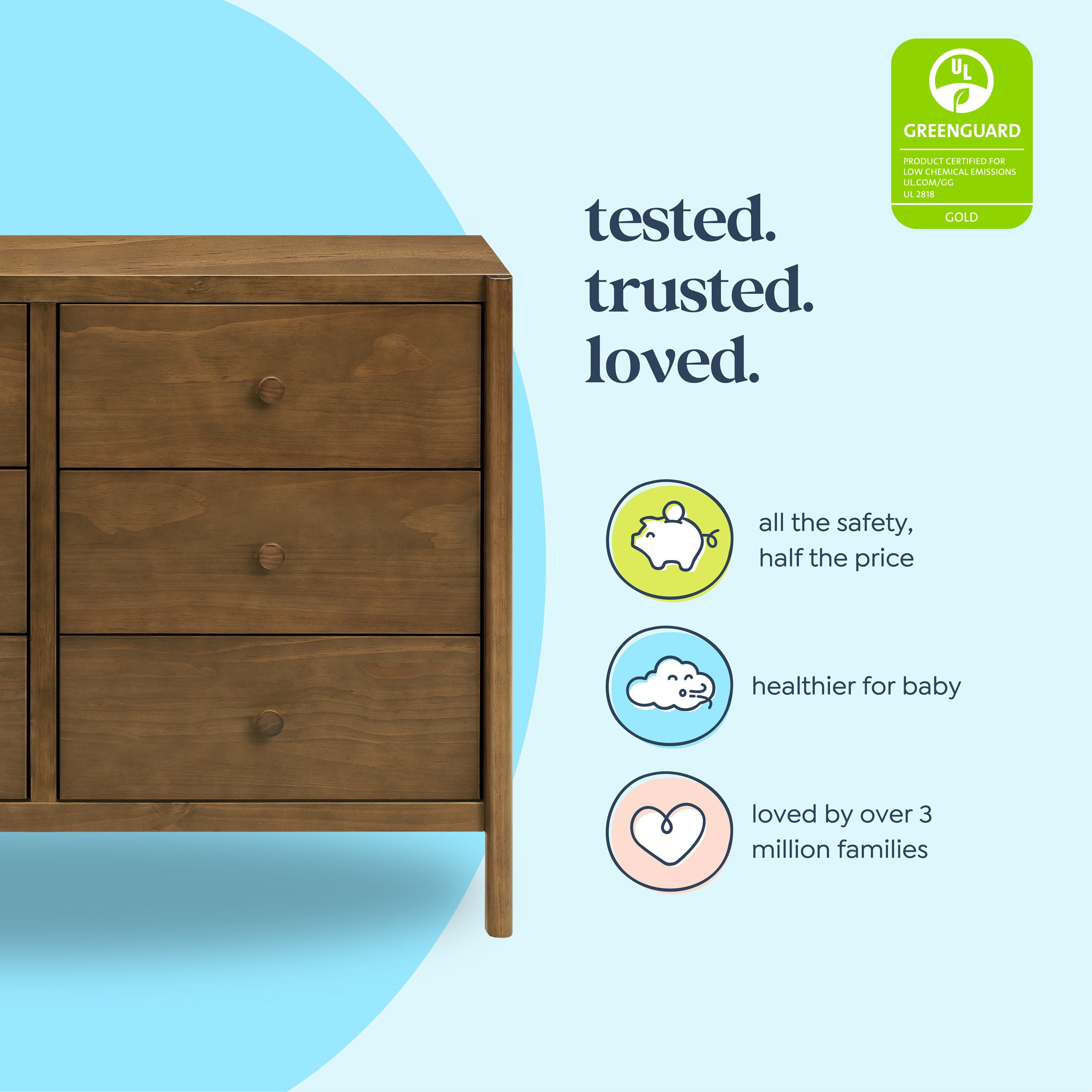 DaVinci Birdie 6-Drawer Dresser – DaVinci Baby
