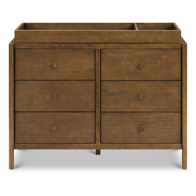 DaVinci Birdie 6-Drawer Dresser Walnut