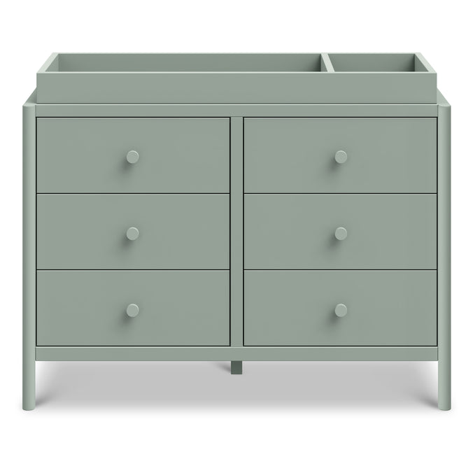 M25126LS,DaVinci,Birdie 6-Drawer Dresser in Light Sage