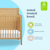 M25141HY,DaVinci,Birdie 4-in-1 Convertible Crib in Honey