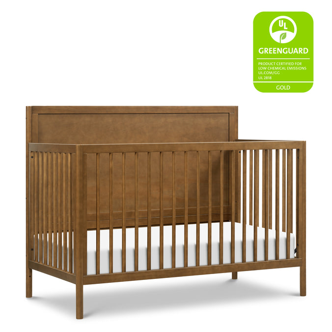 M25141L,DaVinci,Birdie 4-in-1 Convertible Crib in Walnut