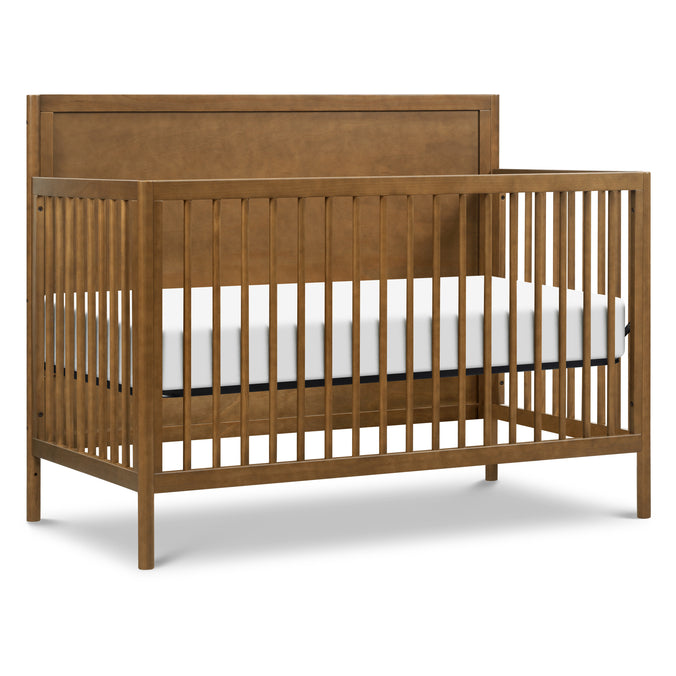 M25141L,DaVinci,Birdie 4-in-1 Convertible Crib in Walnut