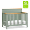 M27201LSHY,DaVinci,Shea 4-in-1 Convertible Crib in Light Sage and Honey
