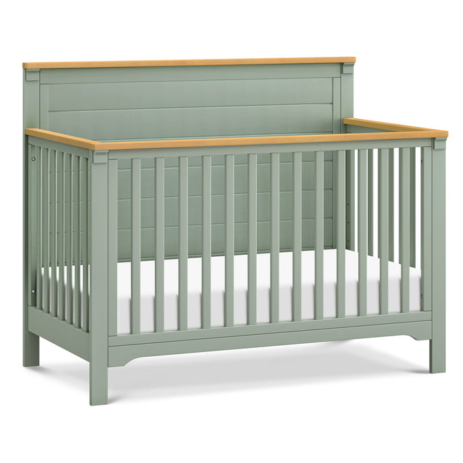 M27201LSHY,DaVinci,Shea 4-in-1 Convertible Crib in Light Sage and Honey