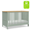 M27242LSHY,DaVinci,Shea 5-in-1 Convertible Crib to Junior Bed in Light Sage and Honey
