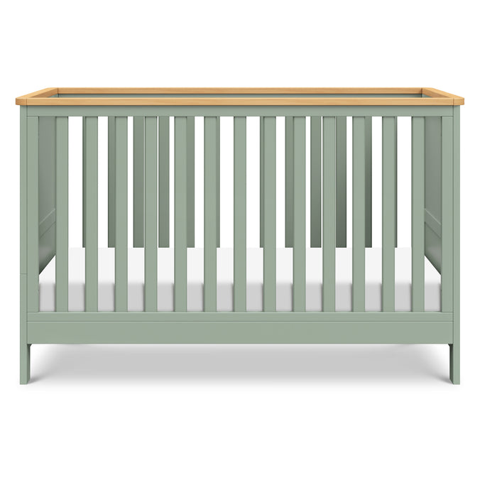M27242LSHY,DaVinci,Shea 5-in-1 Convertible Crib to Junior Bed in Light Sage and Honey