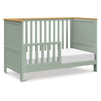 M27242LSHY,DaVinci,Shea 5-in-1 Convertible Crib to Junior Bed in Light Sage and Honey