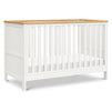 M27242RWHY,DaVinci,Shea 5-in-1 Convertible Crib to Junior Bed in Warm White and Honey