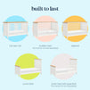 M27242RWHY,DaVinci,Shea 5-in-1 Convertible Crib to Junior Bed in Warm White and Honey