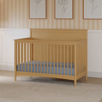 M27301HY,DaVinci,Frem 4-in-1 Convertible Crib in Honey