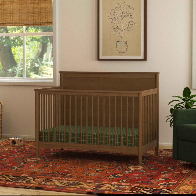 M27301L,DaVinci,Frem 4-in-1 Convertible Crib in Walnut