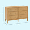 M27326HY,DaVinci,Frem 6-Drawer Dresser in Honey