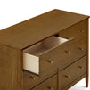 M27326L,DaVinci,Frem 6-Drawer Dresser in Walnut