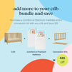 M27801HY,DaVinci,Sammy Scallop 4-in-1 Convertible Crib in Honey