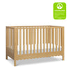 M27801HY,DaVinci,Sammy Scallop 4-in-1 Convertible Crib in Honey