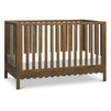 M27801L,DaVinci,Sammy Scallop 4-in-1 Convertible Crib in Walnut
