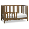 M27801L,DaVinci,Sammy Scallop 4-in-1 Convertible Crib in Walnut