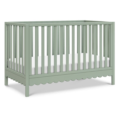 M27801LS,DaVinci,Sammy Scallop 4-in-1 Convertible Crib in Light Sage
